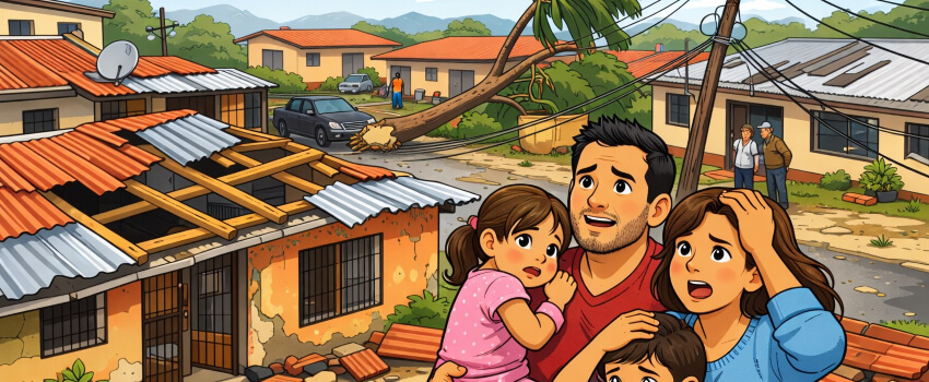 Cuando el clima nos cambia en horas